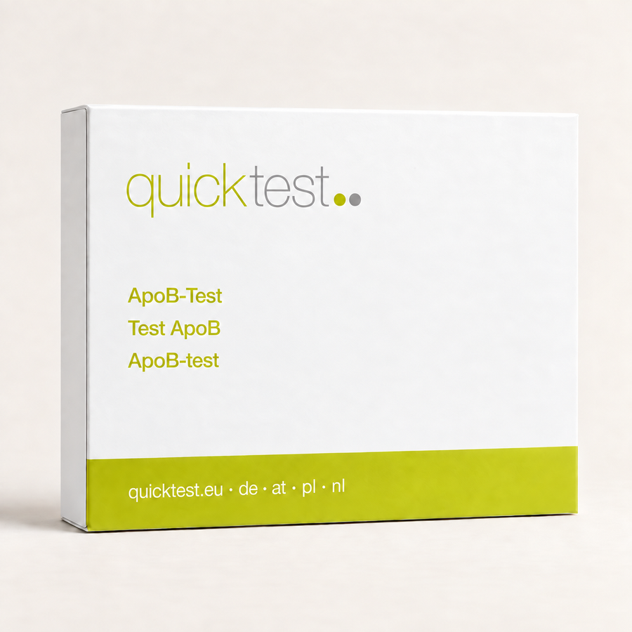 ApoB-test – förpackning för DE, AT, PL och NL