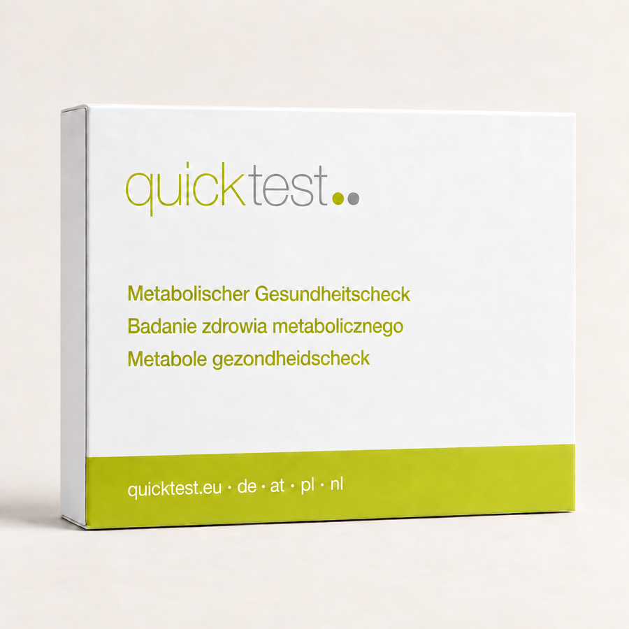 Metabol hälsokoll – förpackning för DE, AT, PL och NL