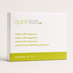 AMH-Test – Eizellreserve – Quicktest Labortest, Verpackung