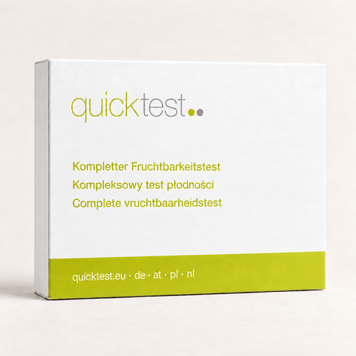Fertilitetstest Komplett – förpackning för DE, AT, PL och NL
