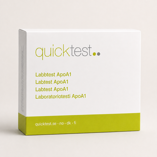 Test ApoA1 – Test de laboratoire Quicktest, conditionnement