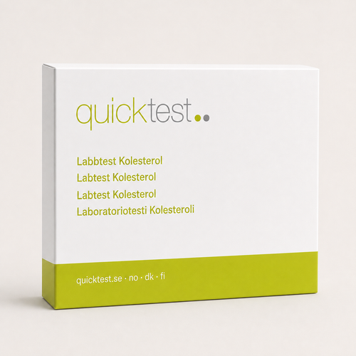 Prueba cardiovascular básica – Prueba de laboratorio Quicktest, empaque