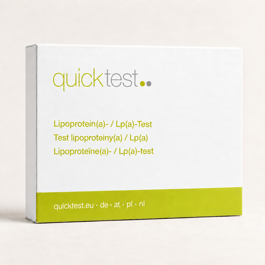 Lipoprotein(a) / Lp(a)-test – förpackning för DE, AT, PL och NL