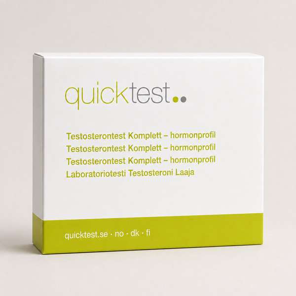 Hormontest til mænd - komplet hormonprofil