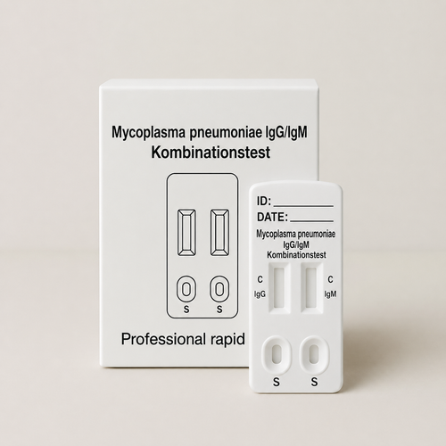 Mycoplasma pneumoniae IgG/IgM 1-pack - Professionellt bruk i 3-i-1 Paket – Luftvägsinfektioner (professionellt bruk) från Quicktest