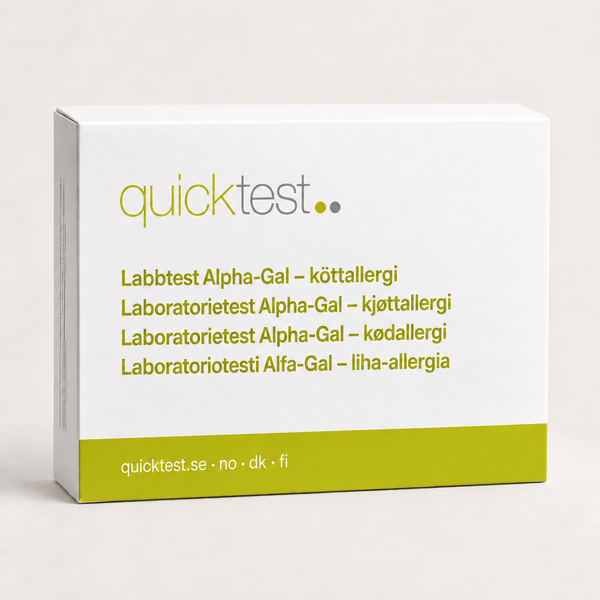 Alpha-gal (meat allergy) – Lab Test – Sample Collection at Home