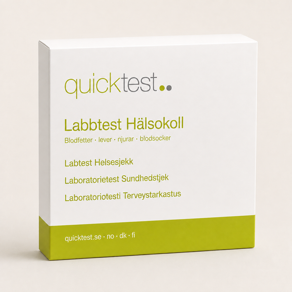 Sundhedstjek - blodfedt, lever, nyrer & blodsukker