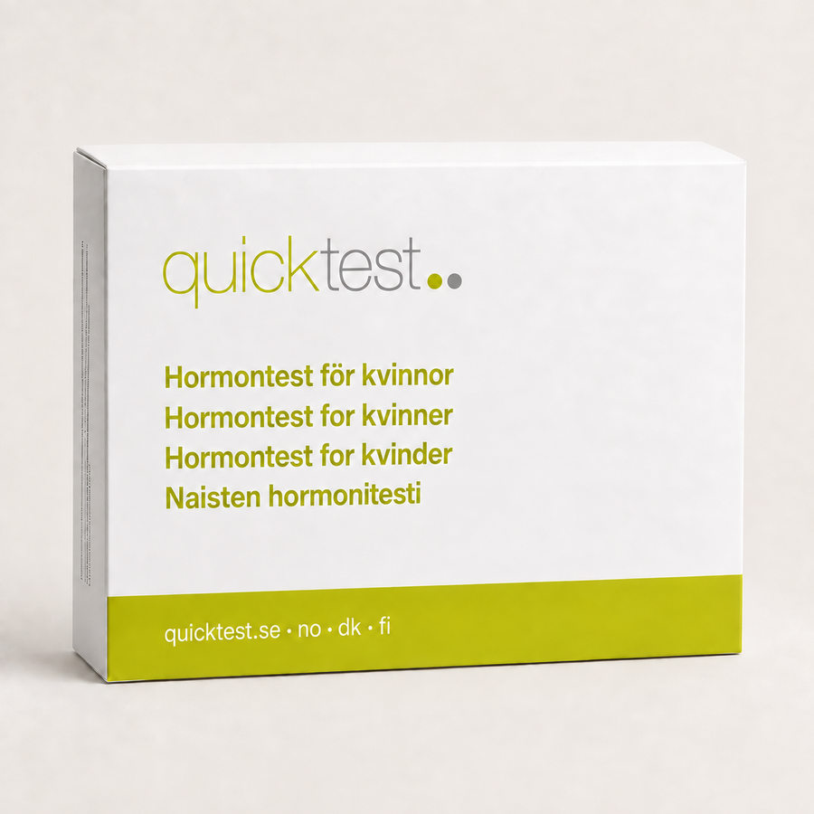Quicktest Hormonální test pro ženy – sada testů pro domácí laboratoř