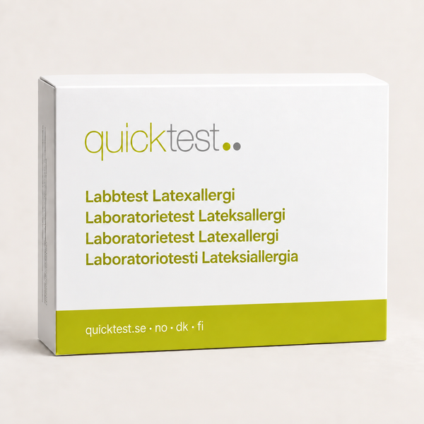 Latex allergy – Lab Test – Sample Collection at Home