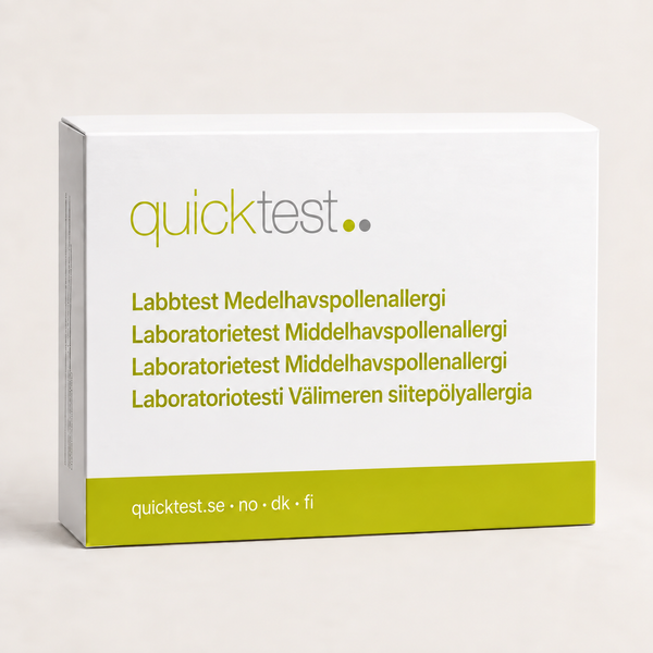 Mediterranean pollen allergy – Lab Test – Sample Collection at Home