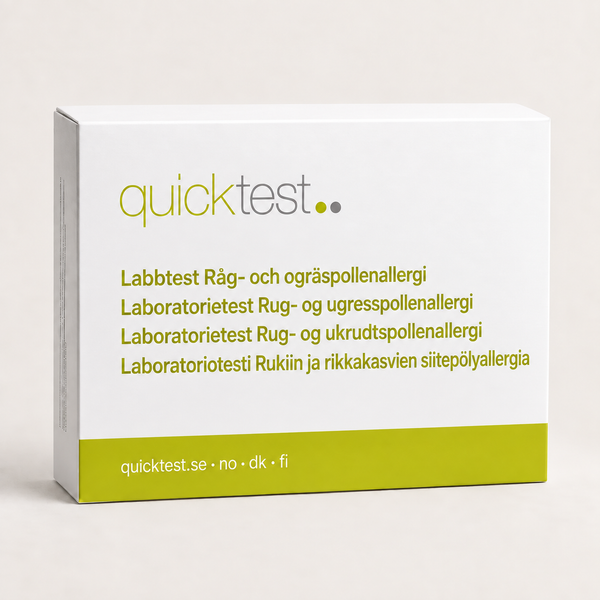 Rye and weed pollen allergy – Lab Test – Sample Collection at Home